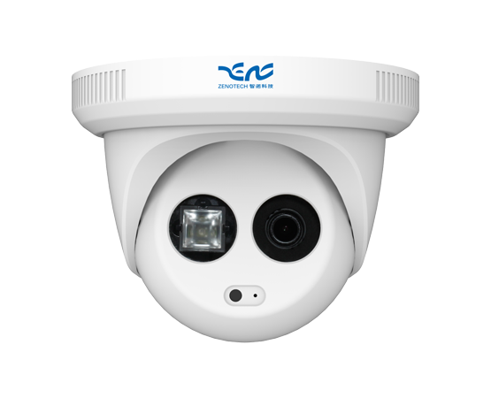 500万经济型单灯红外高清半球型网络摄像机(内置MIC)